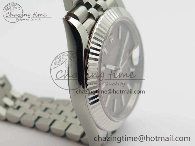 Elegant DateJust II 40mm BP Maker Best Edition Gray Dial On New Version Jubilee Bracelet A 3539