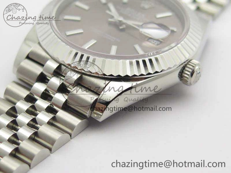 Elegant DateJust II 40mm BP Maker Best Edition Gray Dial On New Version Jubilee Bracelet A 3539