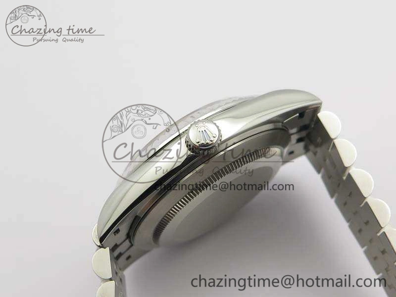 Sporty DateJust II 40mm BP Maker Best Edition Silver Gray Dial On New Version Jubilee Bracelet A 3540