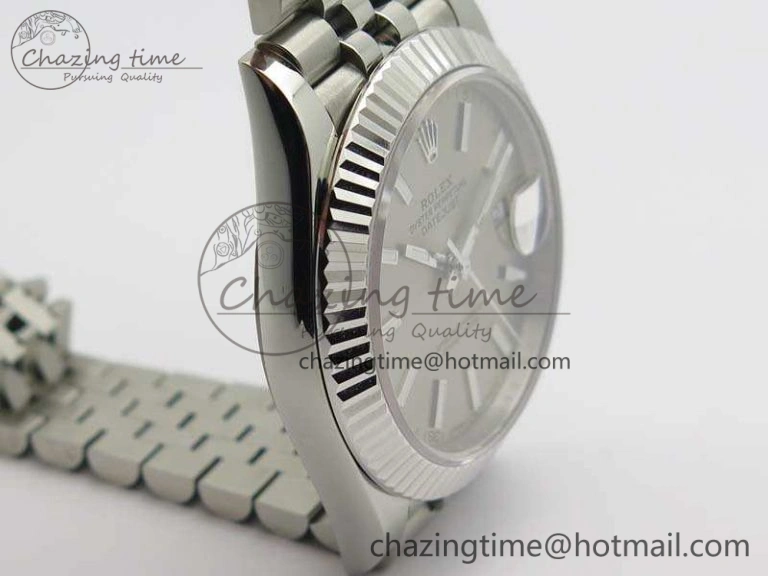 Sporty DateJust II 40mm BP Maker Best Edition Silver Gray Dial On New Version Jubilee Bracelet A 3540