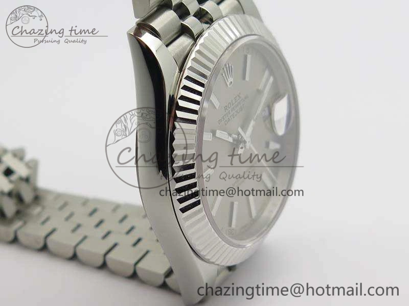 Sporty DateJust II 40mm BP Maker Best Edition Silver Gray Dial On New Version Jubilee Bracelet A 3540