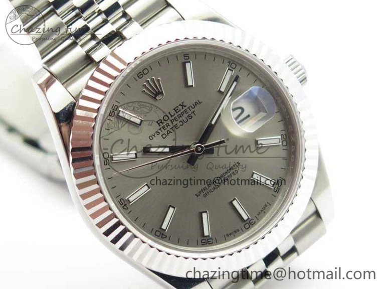 Sporty DateJust II 40mm BP Maker Best Edition Silver Gray Dial On New Version Jubilee Bracelet A 3540