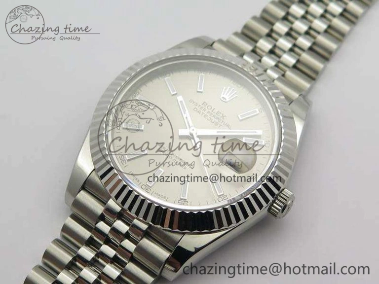 Sporty DateJust II 40mm BP Maker Best Edition Silver Gray Dial On New Version Jubilee Bracelet A 3540