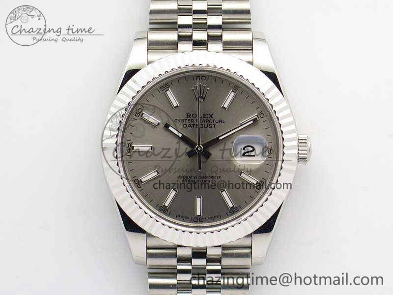 Sporty DateJust II 40mm BP Maker Best Edition Silver Gray Dial On New Version Jubilee Bracelet A 3540