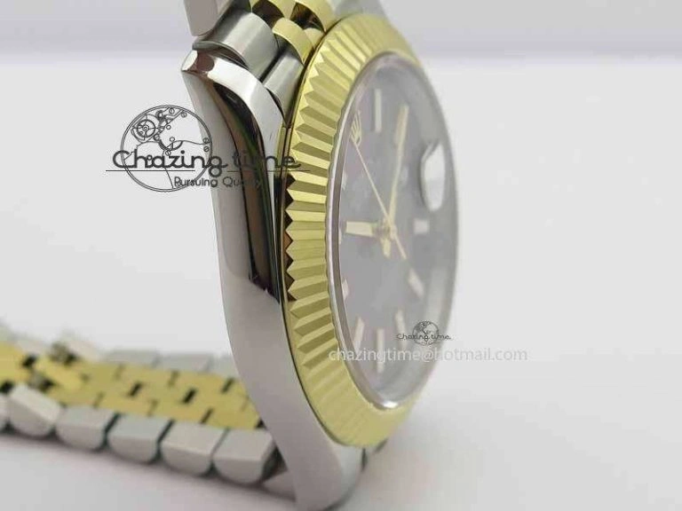 DateJust II 40mm SS YG BP Maker Best Edition Gray Dial On Jubilee Bracelet A NewStyle 3678