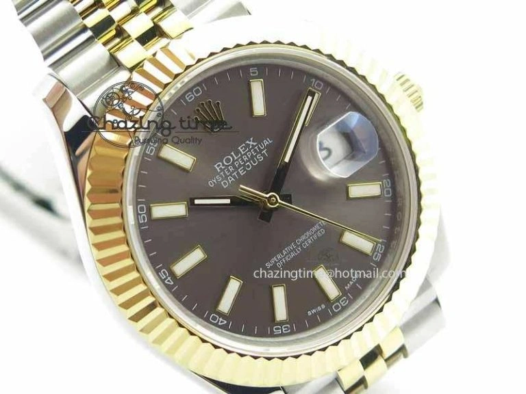 DateJust II 40mm SS YG BP Maker Best Edition Gray Dial On Jubilee Bracelet A NewStyle 3678