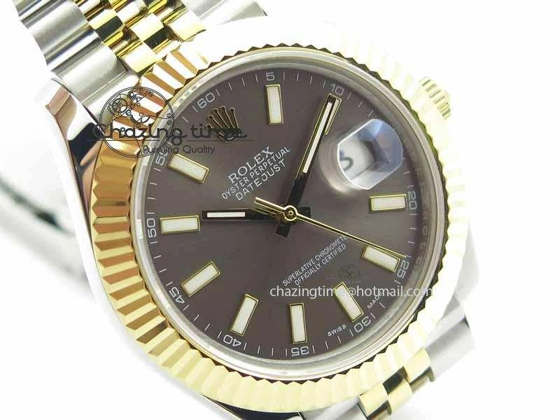 DateJust II 40mm SS YG BP Maker Best Edition Gray Dial On Jubilee Bracelet A NewStyle 3678
