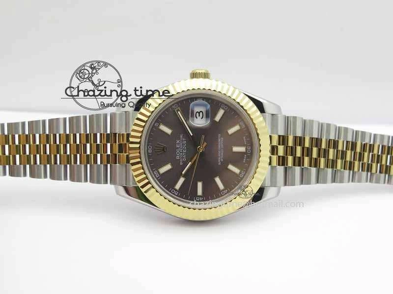 DateJust II 40mm SS YG BP Maker Best Edition Gray Dial On Jubilee Bracelet A NewStyle 3678