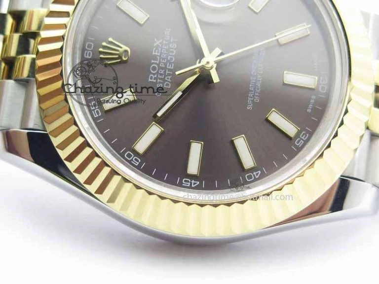 DateJust II 40mm SS YG BP Maker Best Edition Gray Dial On Jubilee Bracelet A NewStyle 3678