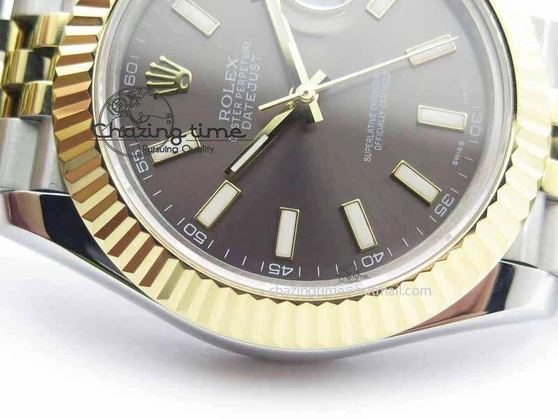 DateJust II 40mm SS YG BP Maker Best Edition Gray Dial On Jubilee Bracelet A NewStyle 3678
