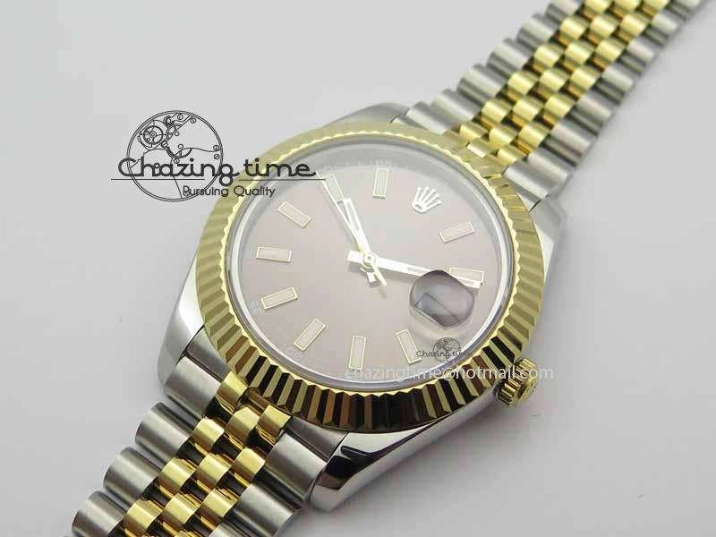 DateJust II 40mm SS YG BP Maker Best Edition Gray Dial On Jubilee Bracelet A NewStyle 3678
