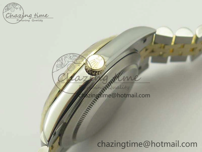 DateJust II 41mm 14K YG Wrapped BP Maker Best Edition Gold Sticks Dial On Jubilee Bracelet A Modern 3475
