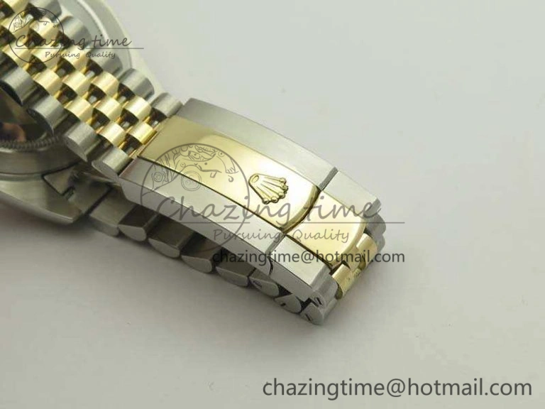 DateJust II 41mm 14K YG Wrapped BP Maker Best Edition Gold Sticks Dial On Jubilee Bracelet A Modern 3475