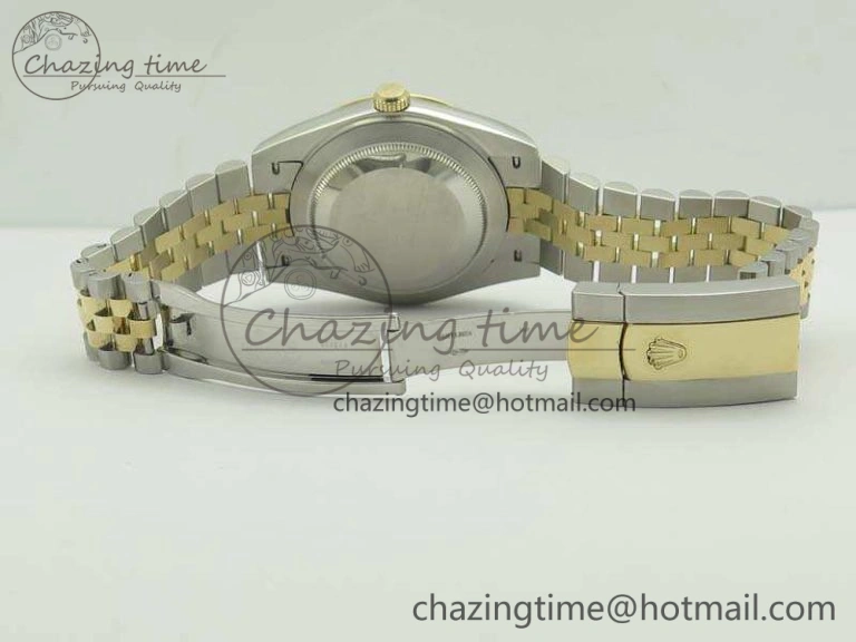 DateJust II 41mm 14K YG Wrapped BP Maker Best Edition Gold Sticks Dial On Jubilee Bracelet A Modern 3475