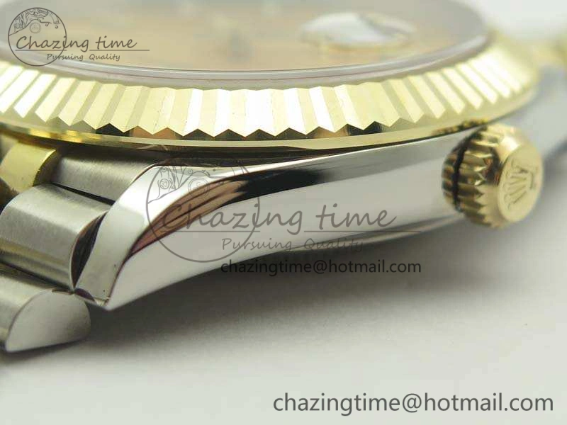 DateJust II 41mm 14K YG Wrapped BP Maker Best Edition Gold Sticks Dial On Jubilee Bracelet A Modern 3475