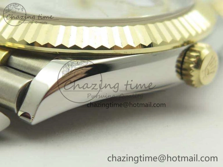 Minimalist DateJust II 41mm 14K YG Wrapped BP Maker Best Edition White MOP Dial On Jubilee Bracelet A 3476