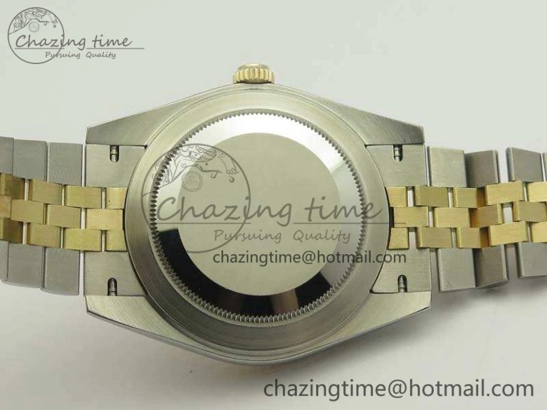Minimalist DateJust II 41mm 14K YG Wrapped BP Maker Best Edition White MOP Dial On Jubilee Bracelet A 3476