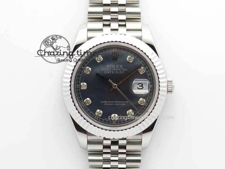 DateJust II 41mm BP Maker Best Edition Black MOP Diamonds Dial On New Version Jubilee Bracelet A StreetReady 3622