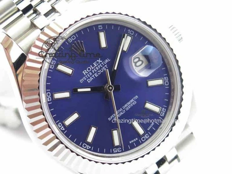 DateJust II 41mm BP Maker Best Edition Blue Dial On New Version Jubilee Bracelet A Functional 3629