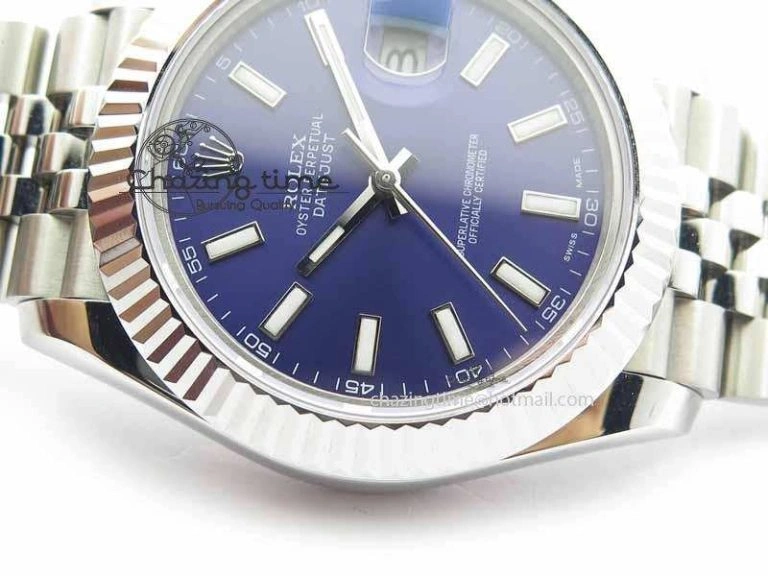 DateJust II 41mm BP Maker Best Edition Blue Dial On New Version Jubilee Bracelet A Functional 3629