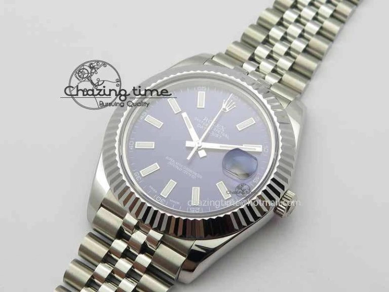 DateJust II 41mm BP Maker Best Edition Blue Dial On New Version Jubilee Bracelet A Functional 3629
