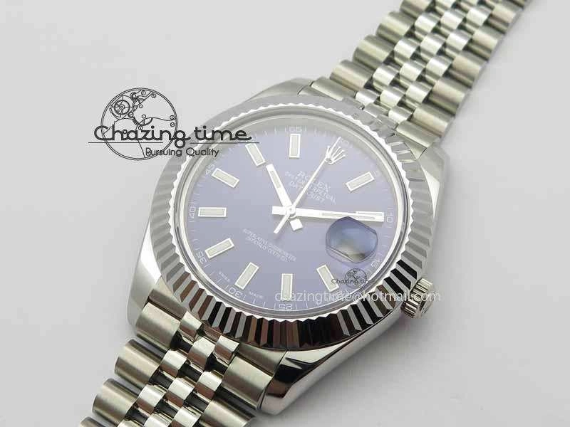 DateJust II 41mm BP Maker Best Edition Blue Dial On New Version Jubilee Bracelet A Functional 3629