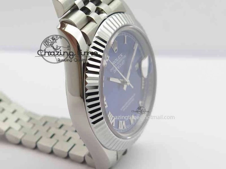 DateJust II 41mm BP Maker Best Edition Blue Roman Dial On New Version Jubilee Bracelet A SmartChoice 3631
