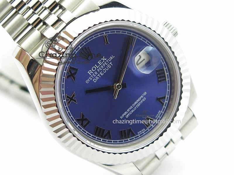 DateJust II 41mm BP Maker Best Edition Blue Roman Dial On New Version Jubilee Bracelet A SmartChoice 3631