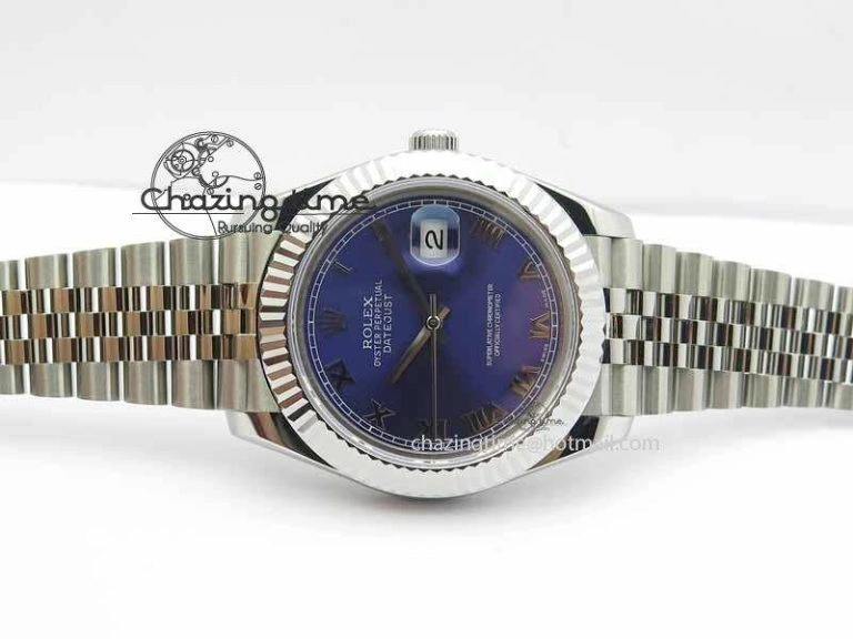 DateJust II 41mm BP Maker Best Edition Blue Roman Dial On New Version Jubilee Bracelet A SmartChoice 3631