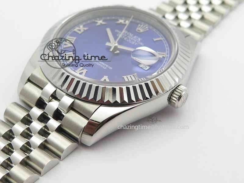 DateJust II 41mm BP Maker Best Edition Blue Roman Dial On New Version Jubilee Bracelet A SmartChoice 3631