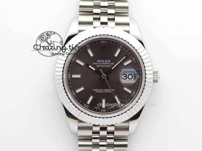 DateJust II 41mm BP Maker Best Edition Gray Dial On New Version Jubilee Bracelet A Trendsetting 3627