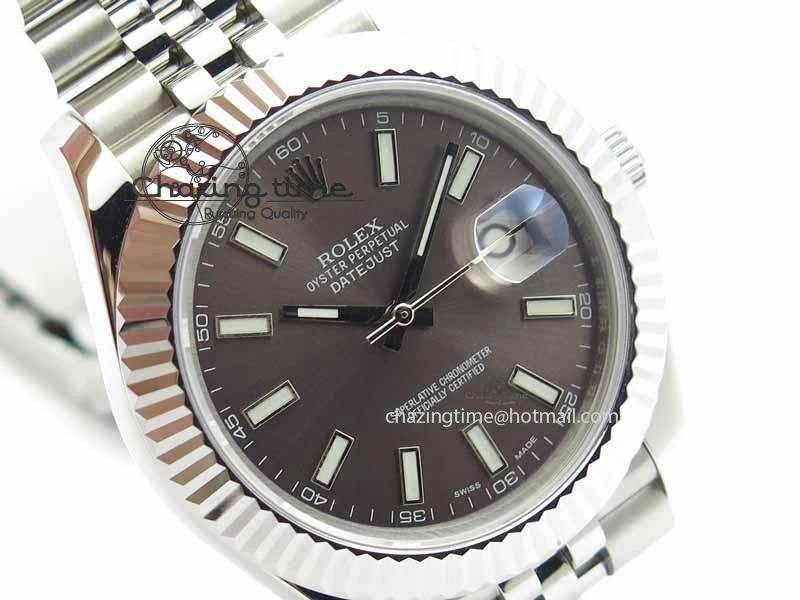 DateJust II 41mm BP Maker Best Edition Gray Dial On New Version Jubilee Bracelet A Trendsetting 3627