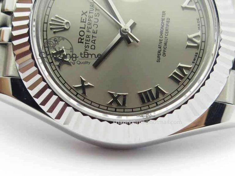 DateJust II 41mm BP Maker Best Edition Gray Roman Dial On New Version Jubilee Bracelet A HighQuality 3633