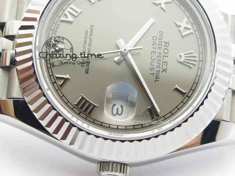 DateJust II 41mm BP Maker Best Edition Gray Roman Dial On New Version Jubilee Bracelet A HighQuality 3633