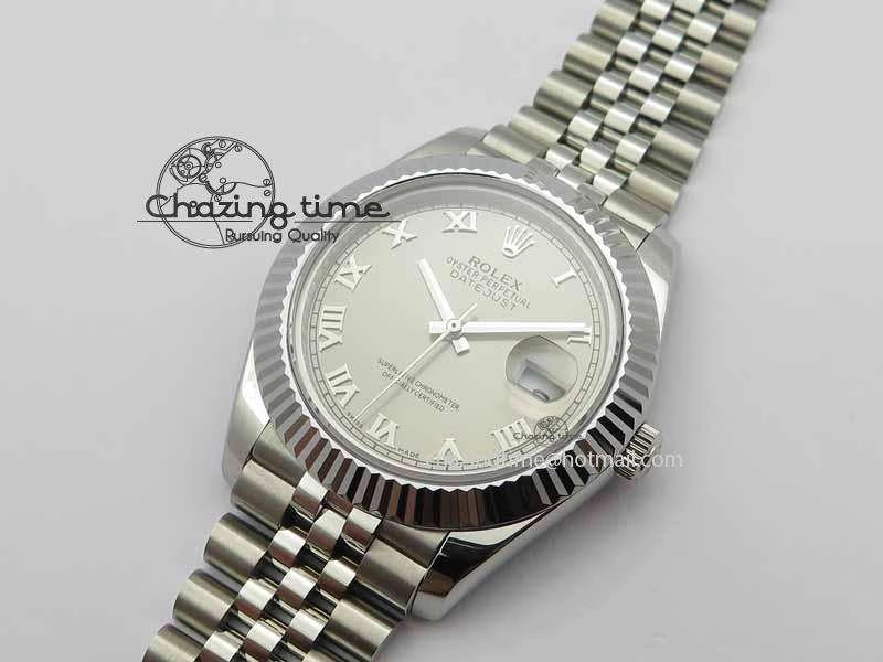 DateJust II 41mm BP Maker Best Edition Gray Roman Dial On New Version Jubilee Bracelet A HighQuality 3633