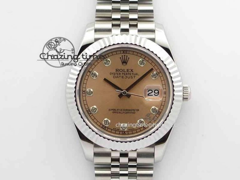DateJust II 41mm BP Maker Best Edition RG Diamonds Dial On New Version Jubilee Bracelet A WellDesigned 3620