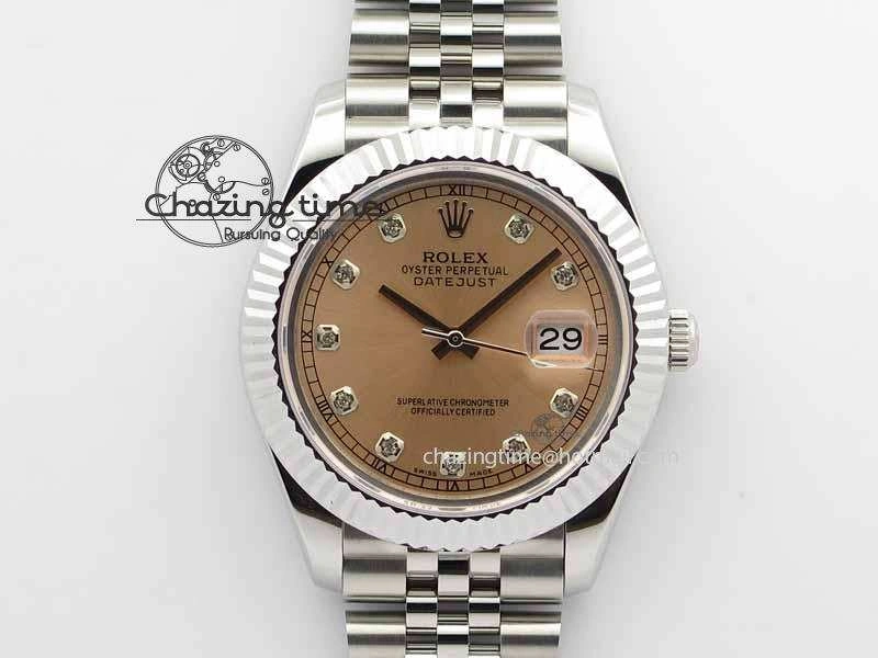 DateJust II 41mm BP Maker Best Edition RG Diamonds Dial On New Version Jubilee Bracelet A WellDesigned 3620