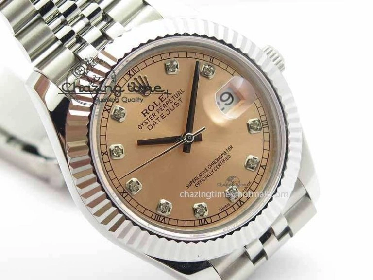 DateJust II 41mm BP Maker Best Edition RG Diamonds Dial On New Version Jubilee Bracelet A WellDesigned 3620