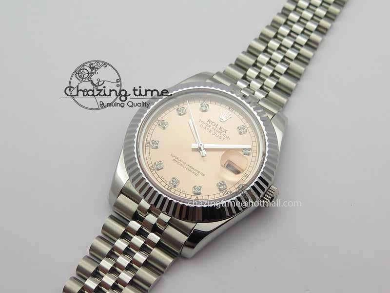 DateJust II 41mm BP Maker Best Edition RG Diamonds Dial On New Version Jubilee Bracelet A WellDesigned 3620