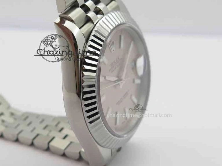 EyeCatching DateJust II 41mm BP Maker Best Edition Silver Gray Dial On New Version Jubilee Bracelet A 3635