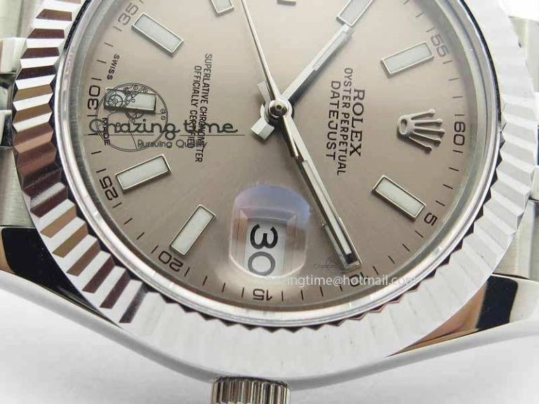 EyeCatching DateJust II 41mm BP Maker Best Edition Silver Gray Dial On New Version Jubilee Bracelet A 3635