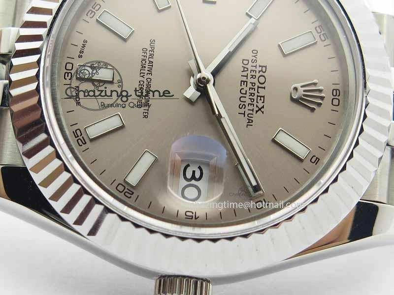 EyeCatching DateJust II 41mm BP Maker Best Edition Silver Gray Dial On New Version Jubilee Bracelet A 3635