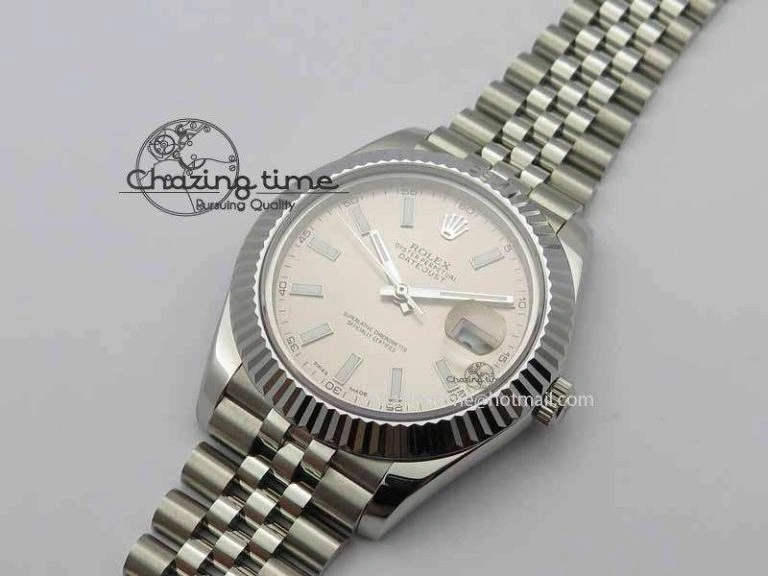 EyeCatching DateJust II 41mm BP Maker Best Edition Silver Gray Dial On New Version Jubilee Bracelet A 3635