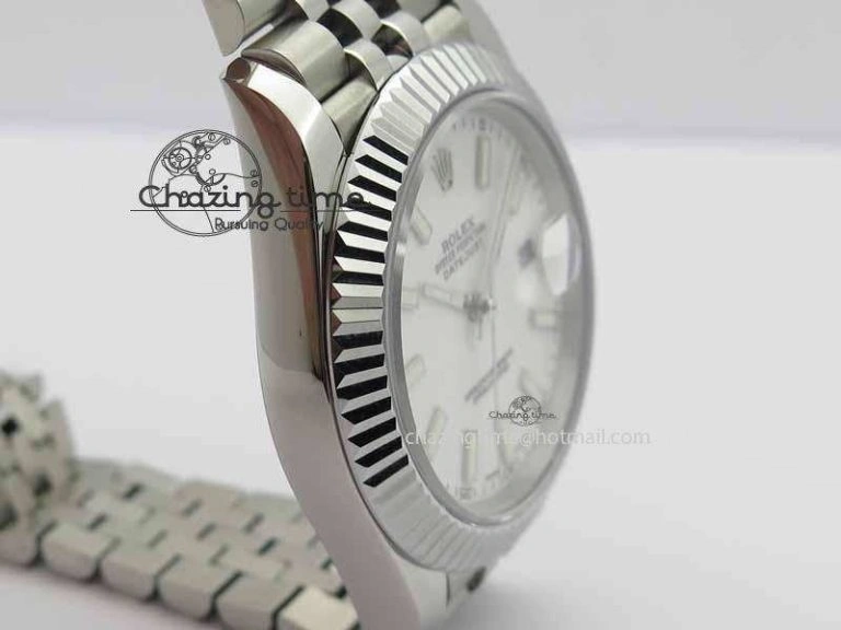 NewStyle DateJust II 41mm BP Maker Best Edition White Dial On New Version Jubilee Bracelet A 3636
