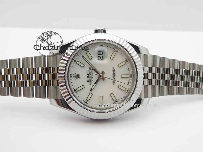 NewStyle DateJust II 41mm BP Maker Best Edition White Dial On New Version Jubilee Bracelet A 3636