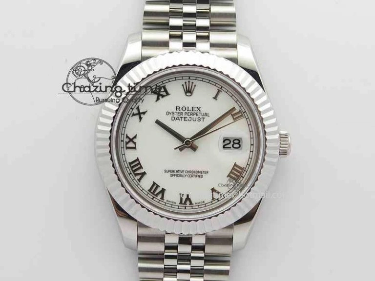 DateJust II 41mm BP Maker Best Edition White Roman Dial On New Version Jubilee Bracelet A Breathable 3634