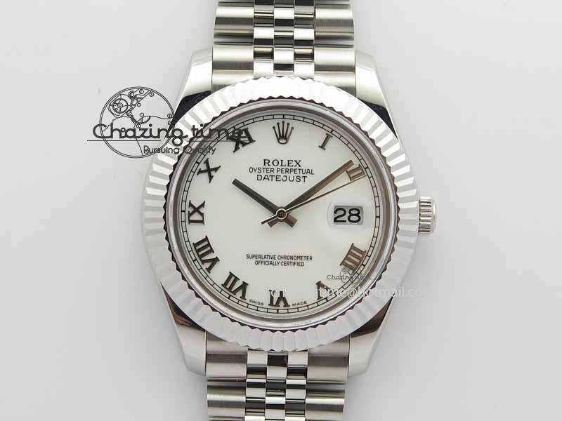 DateJust II 41mm BP Maker Best Edition White Roman Dial On New Version Jubilee Bracelet A Breathable 3634