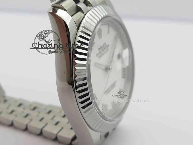 DateJust II 41mm BP Maker Best Edition White Roman Dial On New Version Jubilee Bracelet A Breathable 3634