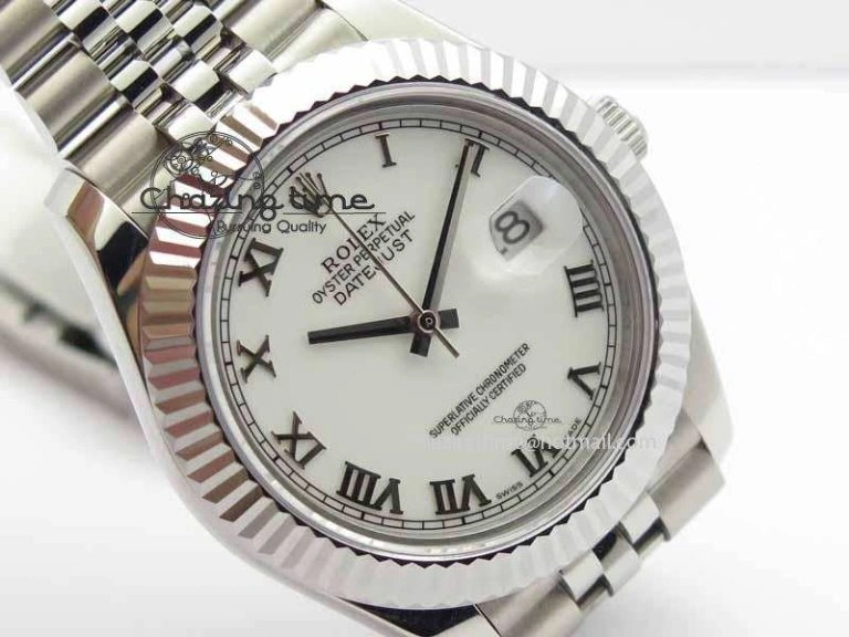 DateJust II 41mm BP Maker Best Edition White Roman Dial On New Version Jubilee Bracelet A Breathable 3634
