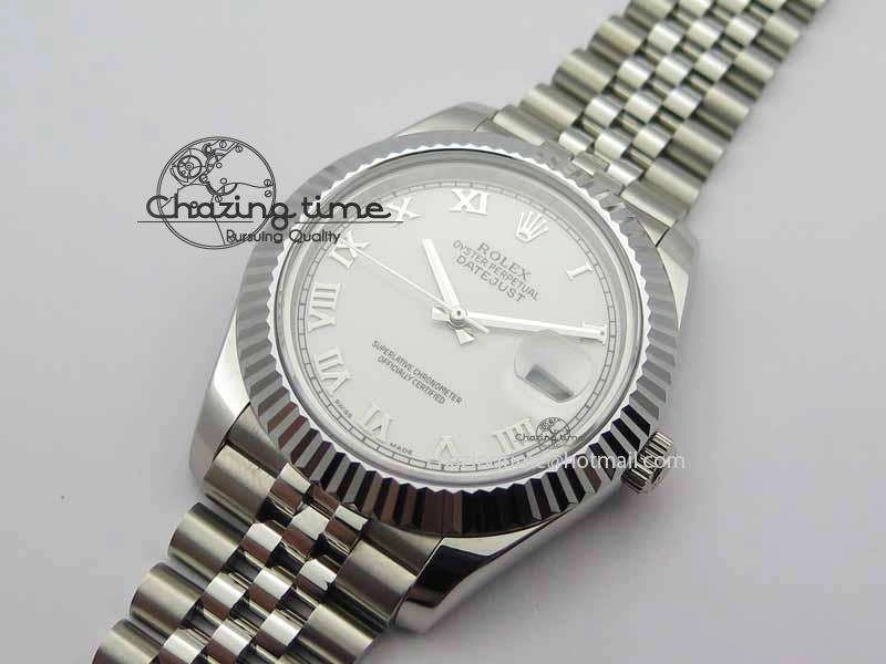DateJust II 41mm BP Maker Best Edition White Roman Dial On New Version Jubilee Bracelet A Breathable 3634